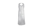 PegasusGazisMED White PE Plastic Disposable Apron