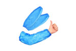 PegasusGazisMED Blue PE Plastic Disposable Sleeve Cover