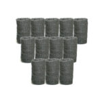 SES Extra Fine Steel Wool Mini Rolls No12– 12-Pack (Retail Set) - Image 2