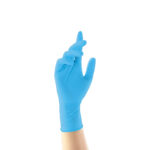 GMT Blue Nitrile Disposable Medical Gloves Powder Free - Image 5