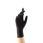 GMT Black Nitrile Disposable Medical Gloves Powder Free - Image 4