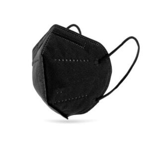 Black PP Non-Woven Disposable Face Mask FFP2