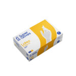 GMT Protective White Latex Disposable Gloves Powdered