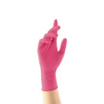 GMT Magenta Beauty Nitrile Disposable Medical Gloves Powder Free - Image 4